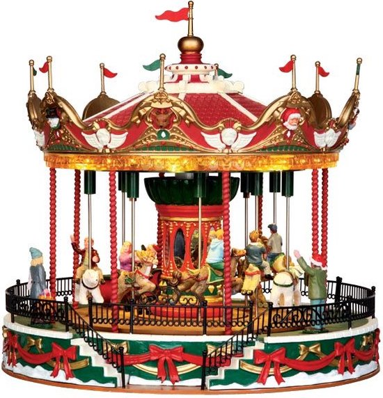 Lemax - Santa Carousel -  With 4.5v Adaptor