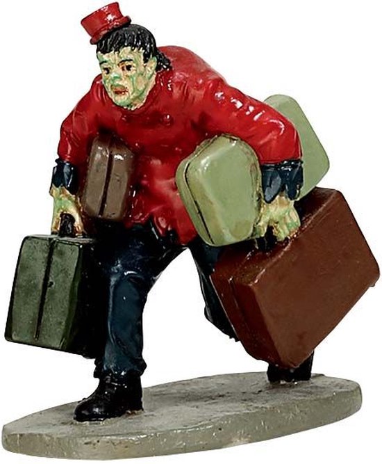 Lemax - Creepy Bellboy