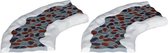 Lemax - Stone Road - Curved -  Set Of 2 - Kersthuisjes & Kerstdorpen