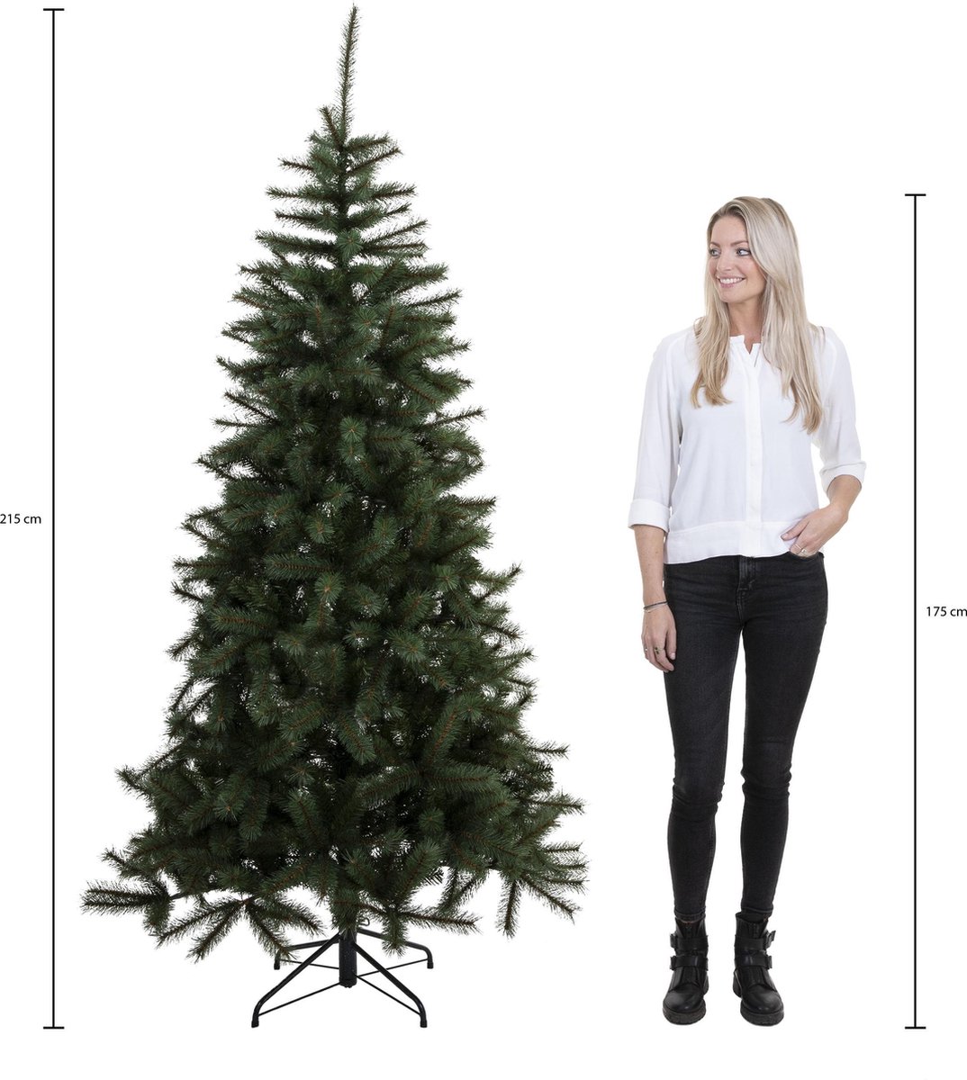 Weihnachtsbaum Black Box Trees Gefrostet (86 x 155 cm)