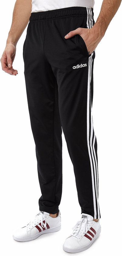 ik ben verdwaald Zaklampen Puur Adidas Essentials 3-Stripes Tapered Trainingsbroek Zwart Heren | bol.com