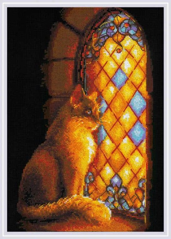 Foto: Castle guardian aida riolis borduurpakket 1848