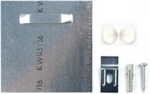 Dibond Wandcirkel - Weerspiegelende plas  - 70x70cm Foto op Aluminium Wandcirkel (met ophangsysteem)