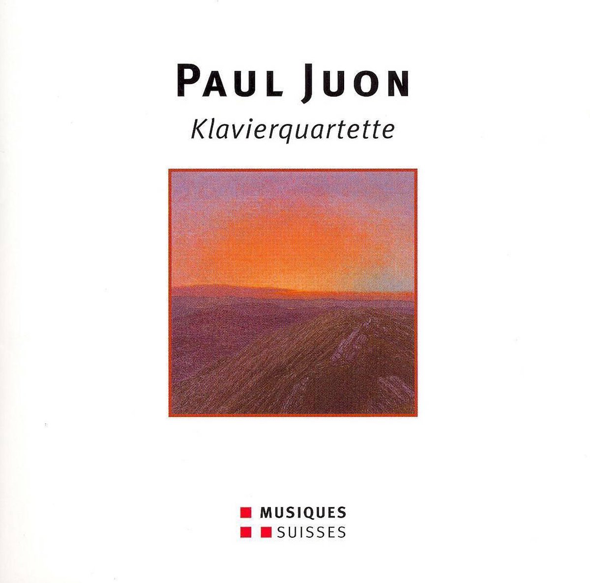 Juon: Klavierquartette