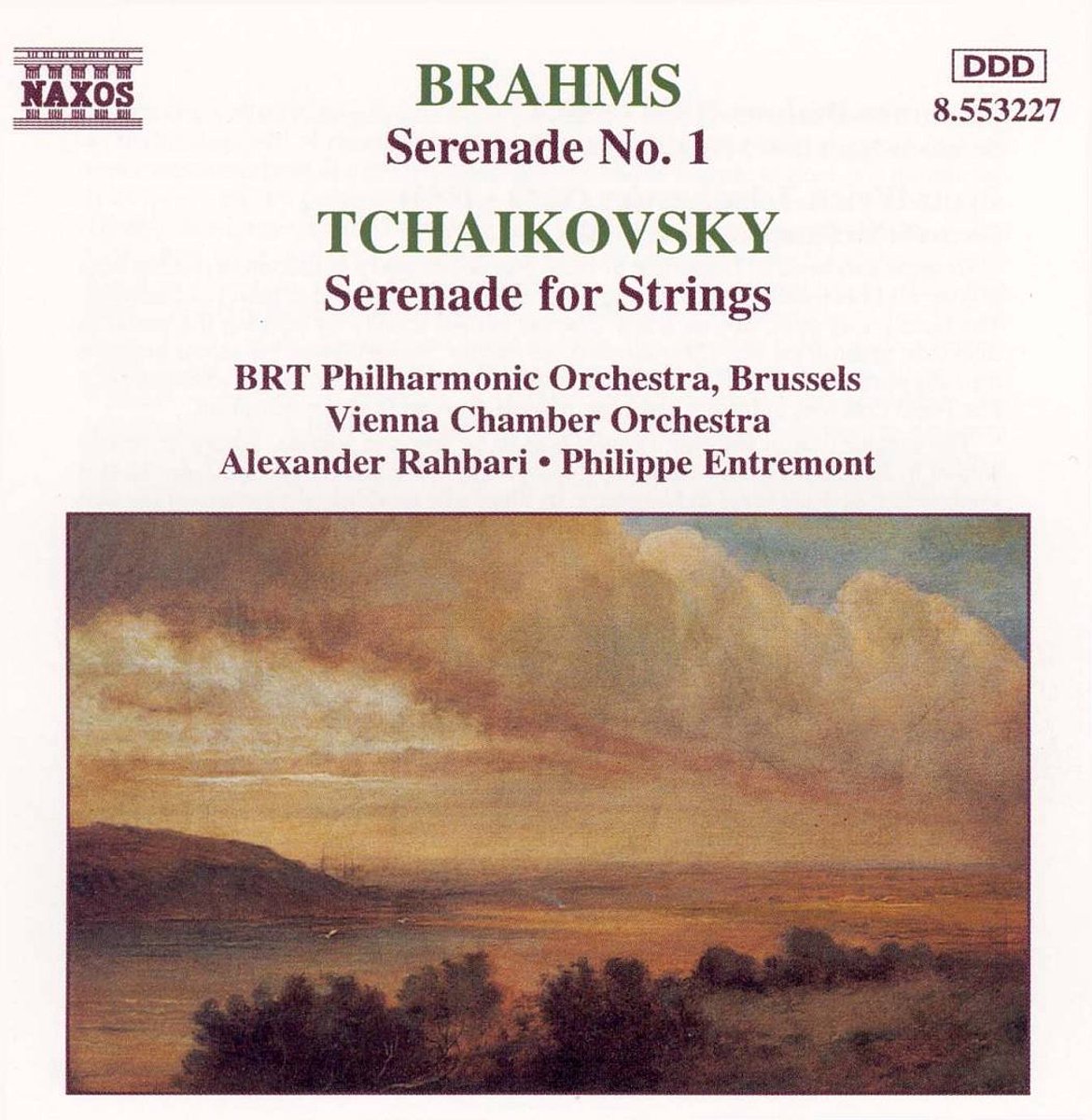 Brahms: Serenade No. 1; Tchaikovsky: Serenade for Strings