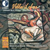 Villa-Lobos: Symphony no 4, Amazonas, etc / Diaz, Diemecke