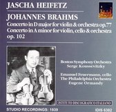Brahms : Jascha Heifetz Plays