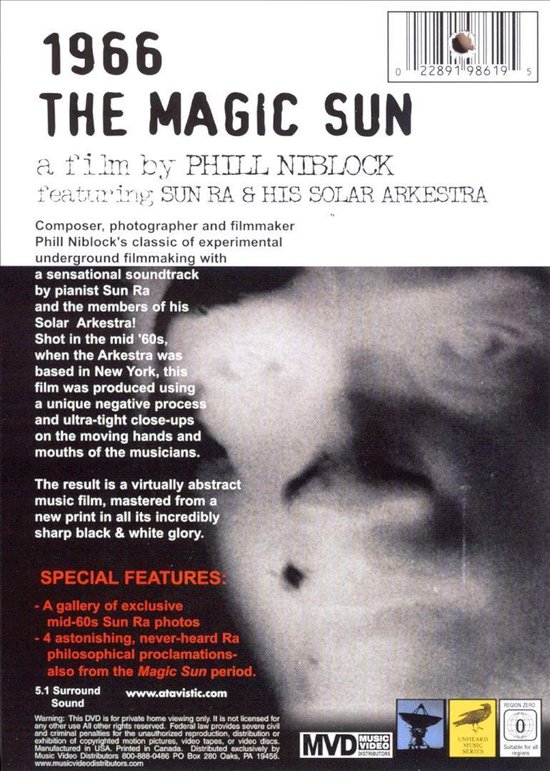 Cover van de film 'Magic Sun'