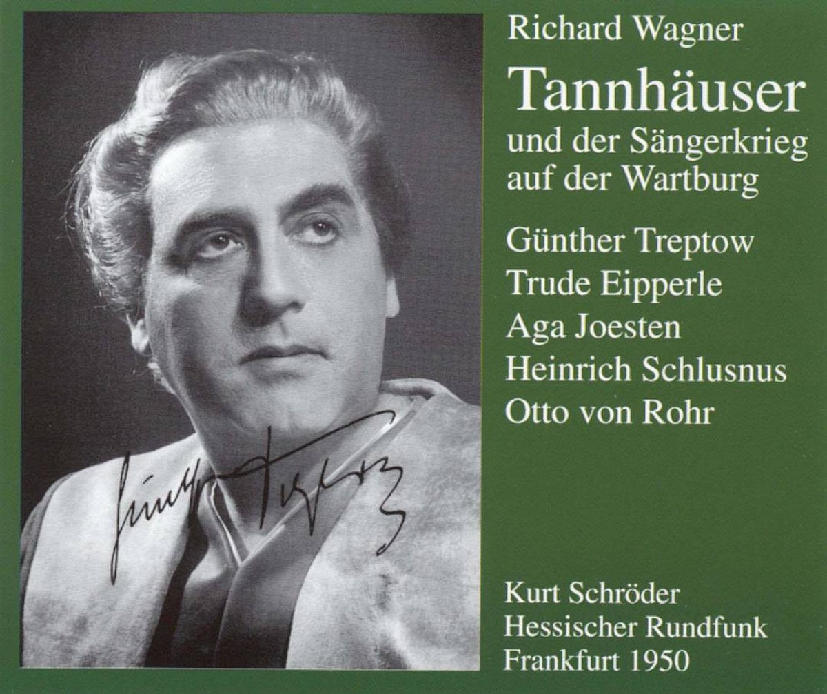Wagner: Tannhauser / Schroder, Treptow, Eipperle, et al