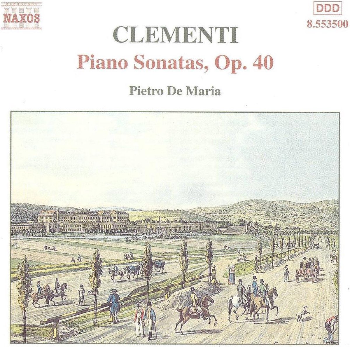Pietro De Maria - Piano Sonatas Op. 40 (CD)
