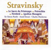 Stravinsky: Sacre du Printemps, Petruchka, Firebird etc / Rattle et al