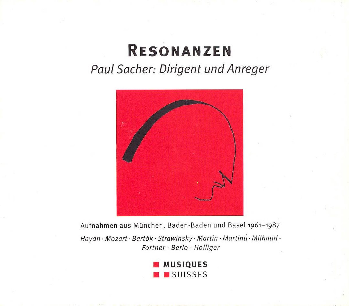 Resonanzen - Paul Sacher: Dirigent Und Anreger (Pi