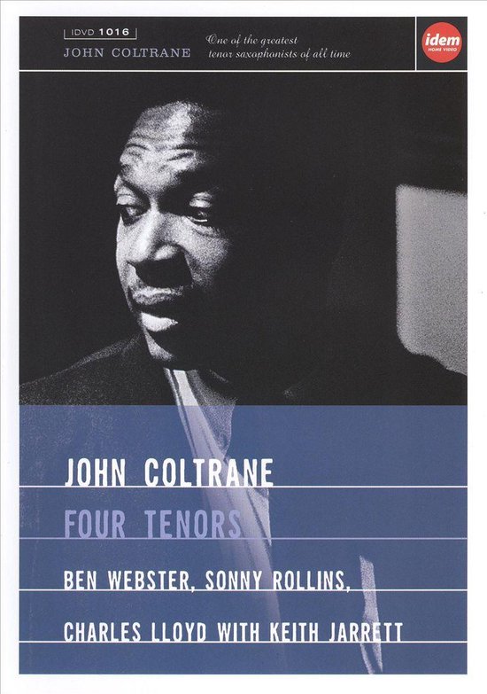 Cover van de film 'John Coltrane - Four Tenors'