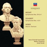 Mozart: Symphonies Nos. 39 & 41; Schubert: Symphonies Nos. 4 & 6; Weber: Oberon Overture
