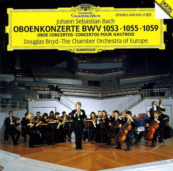 Bach Oboe Concertos BWV 1053, 1055, 1059 / Douglas Boyd, Chamber Orchestra Of Europe...