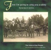 Various Artists - First I'm Going To Sing You A Ditty (CD)