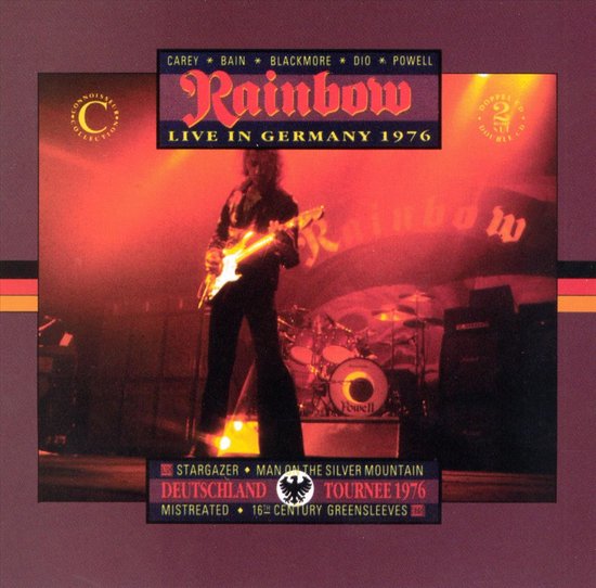 Rainbow Live In Germany - Deutschland Tournee 1976 - CD | bol