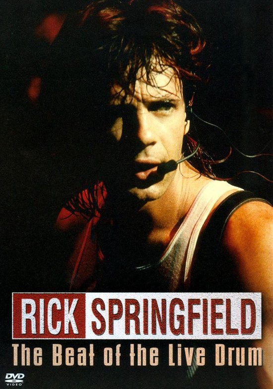 Cover van de film 'Rick Springfield - Beat Of The Live Drum'