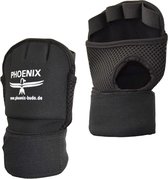 Phoenix binnenhandschoenen zwart/wit