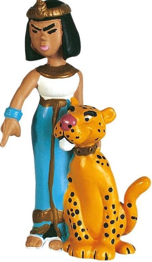 Plastoy - Astérix - Cleopatra en haar panter Figuur