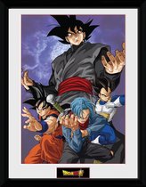 Poster - Dragon Ball Super Future Group - 40 X 30 Cm - Multicolor