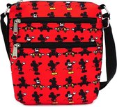 Disney: Mickey Mouse - Mickey Parts All Over Print Nylon Passport Bag