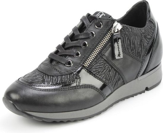 Dl Sport veterschoen - sneaker taupe - damesschoenen | Schoenen Mayfair