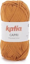 Katia Capri - kleur 168 Oker - 50 gr. = 125 m. - 100% katoen