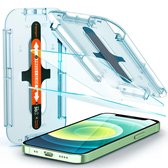 Spigen EZ Fit Glas.tR Apple iPhone 12 Mini Screen Protector (2-Pack)