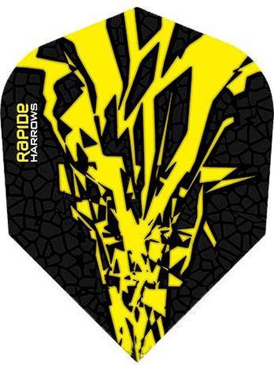 Harrows Rapide-X Yellow - Dart Flights