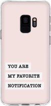 Design Backcover Samsung Galaxy S9 hoesje - Notification