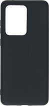 Color Backcover Samsung Galaxy S20 Ultra hoesje - Zwart