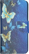 Design Softcase Booktype iPhone 11 hoesje - Vlinders