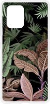 Hoesje Siliconen Geschikt voor Samsung Galaxy S10 Lite - Design Backcover siliconen - Meerkleurig / Jungle
