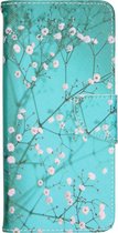Design Softcase Booktype Samsung Galaxy Note 20 Ultra hoesje - Bloesem