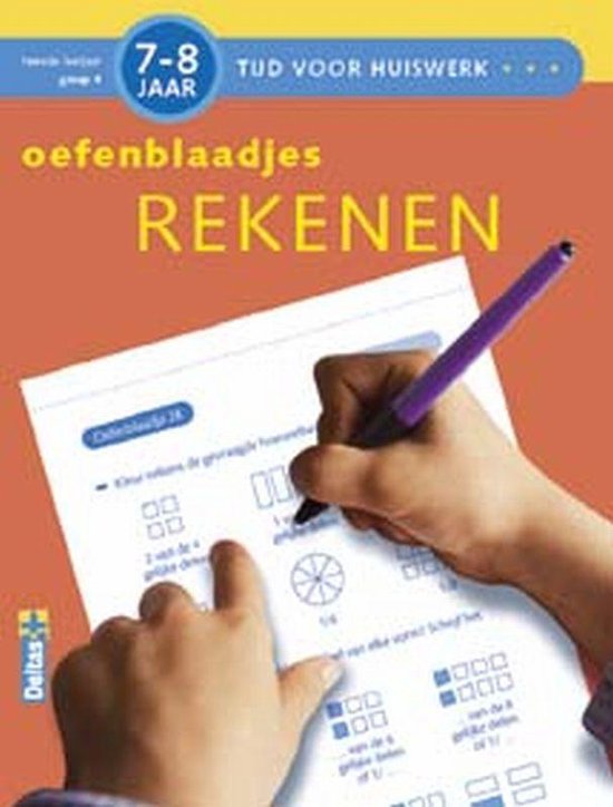 Cover van het boek 'Tijd voor Huiswerk / Oefenblaadjes Rekenen (7-8j.)' van Annemie Bosmans