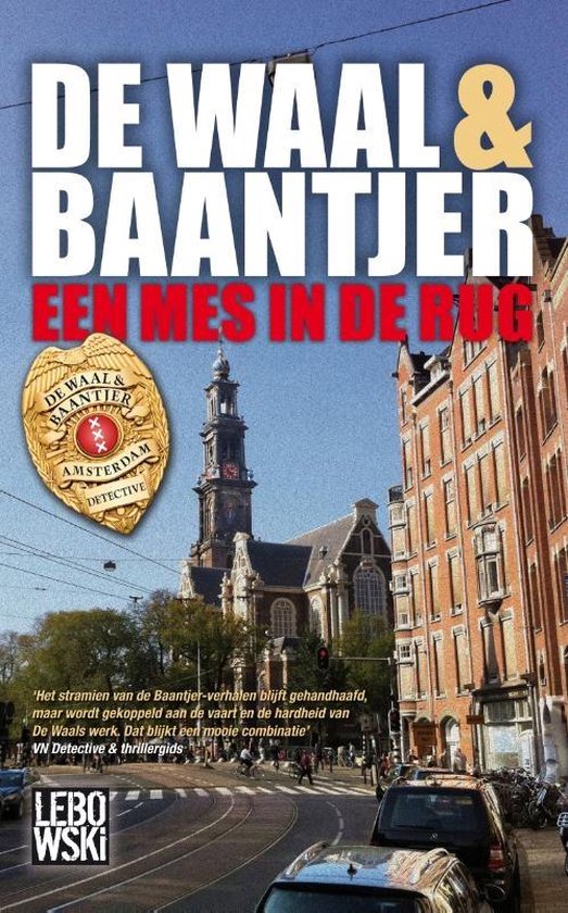 De Waal & Baantjer 6 - Een mes in de rug - cover