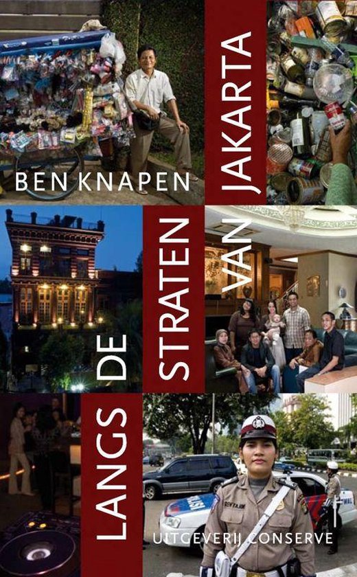 Cover van het boek 'Langs de straten van Jakarta' van B. Knapen