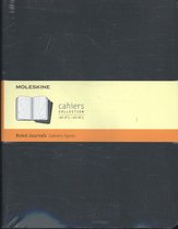 Moleskine Cahier Journals - Extra Large - Gelinieerd - Zwart - set van 3