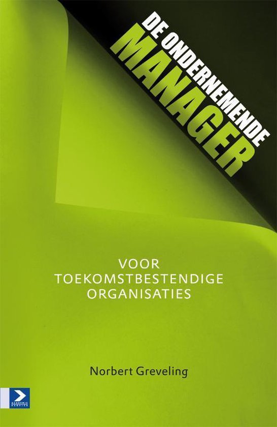 Cover van het boek 'De ondernemende manager' van N. Greveling