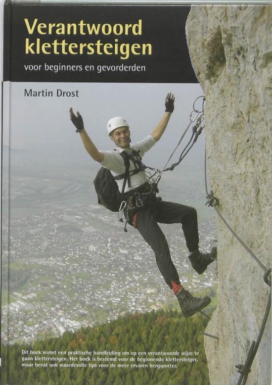 Cover van het boek 'Verantwoord Klettersteigen' van Martin Drost