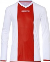 Masita sportshirt lange mouw  - Wit-rood - maat 152