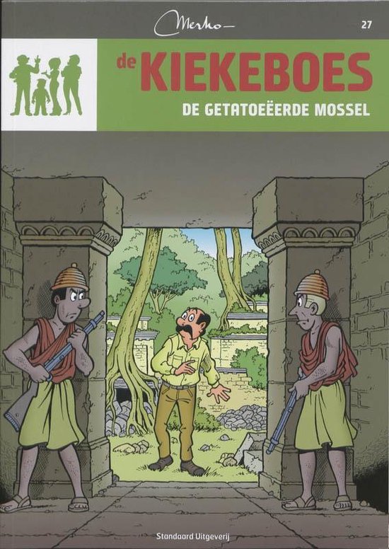 Cover van het boek 'De Kiekeboes 027 De getatoeëerde mossel'