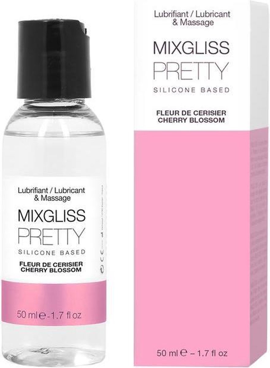 MIXGLISS - PRETTY SILICONE LUBRICANT CHERRY BLOSSOM 50 ML