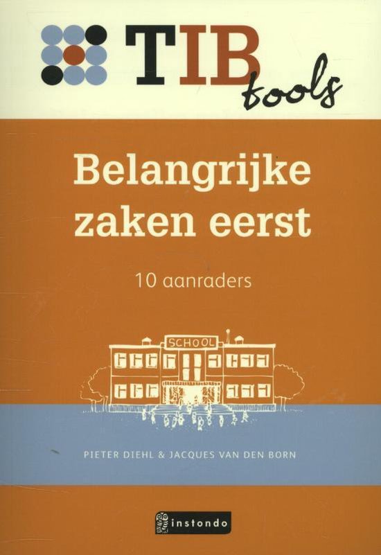 TIBtools - Belangrijke zaken eerst - cover