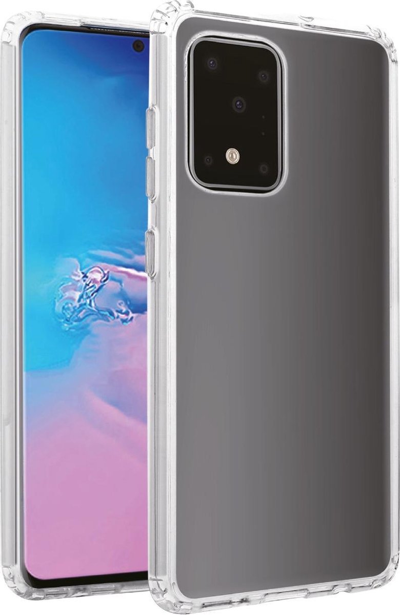 Vivanco Samsung Galaxy S20 Ultra hoesje cover Transparant Smartphone hoesje beschermhoesje
