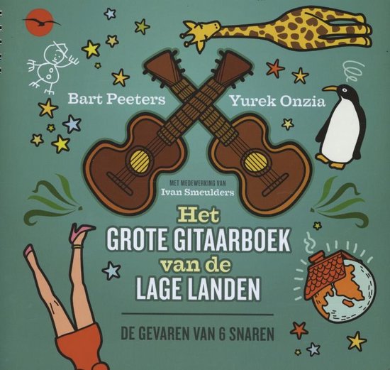 Cover van het boek 'Het grote gitaarboek van de lage landen' van Bart Peeters