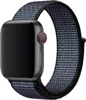 Nylon sport loop band - hyper druif - Geschikt voor Apple Watch