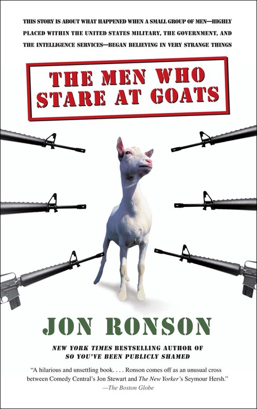 The Men Who Stare at Goats - cover