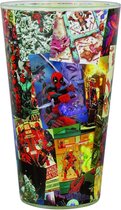 Marvel Drinkglas Deadpool 300 Ml Glas Transparant